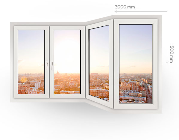 Стоимость панорамного остекление балконов и лоджии в  ЖК Гусарская Баллада