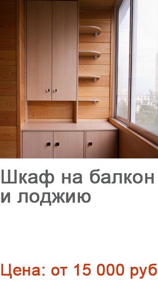шкаф на балкон в ЖК Видный